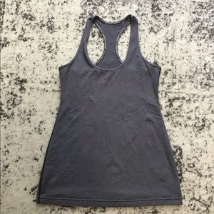 Lululemon Cool Racer Back, Heathered Wee Stripe.